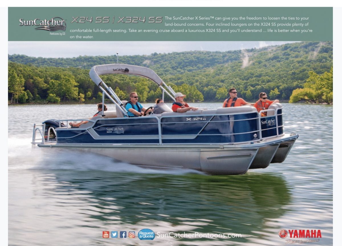 NEW !!!!! SUNCATCHER G3 PONTOON !!! Marina Sabrevois